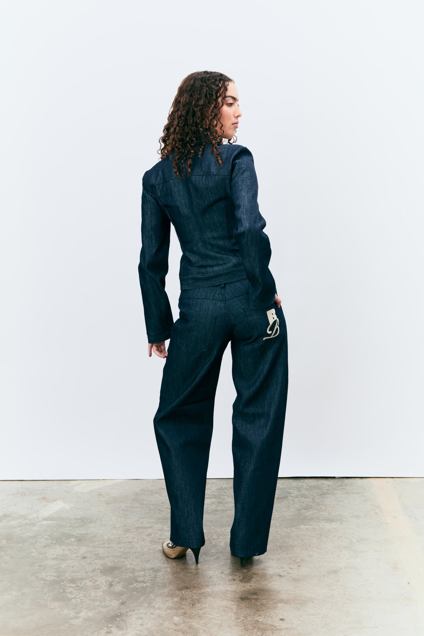 Vienna Navy Denim Jacket