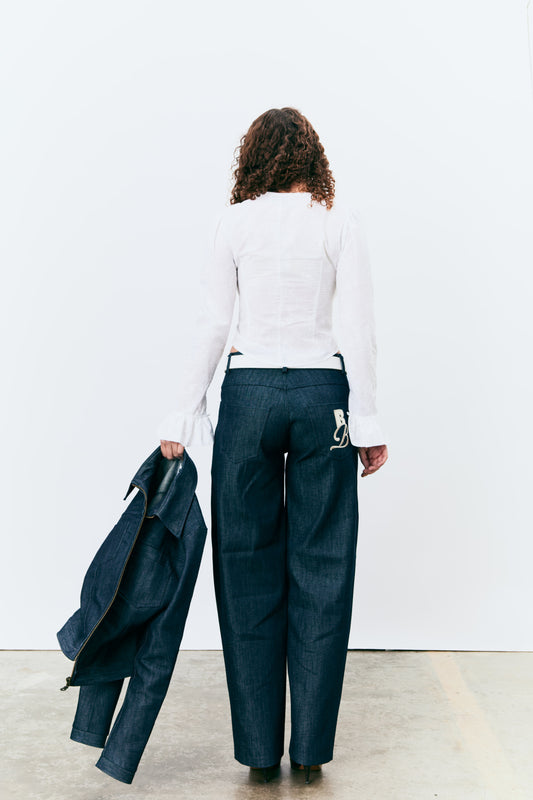 Vienna Navy Denim Jeans