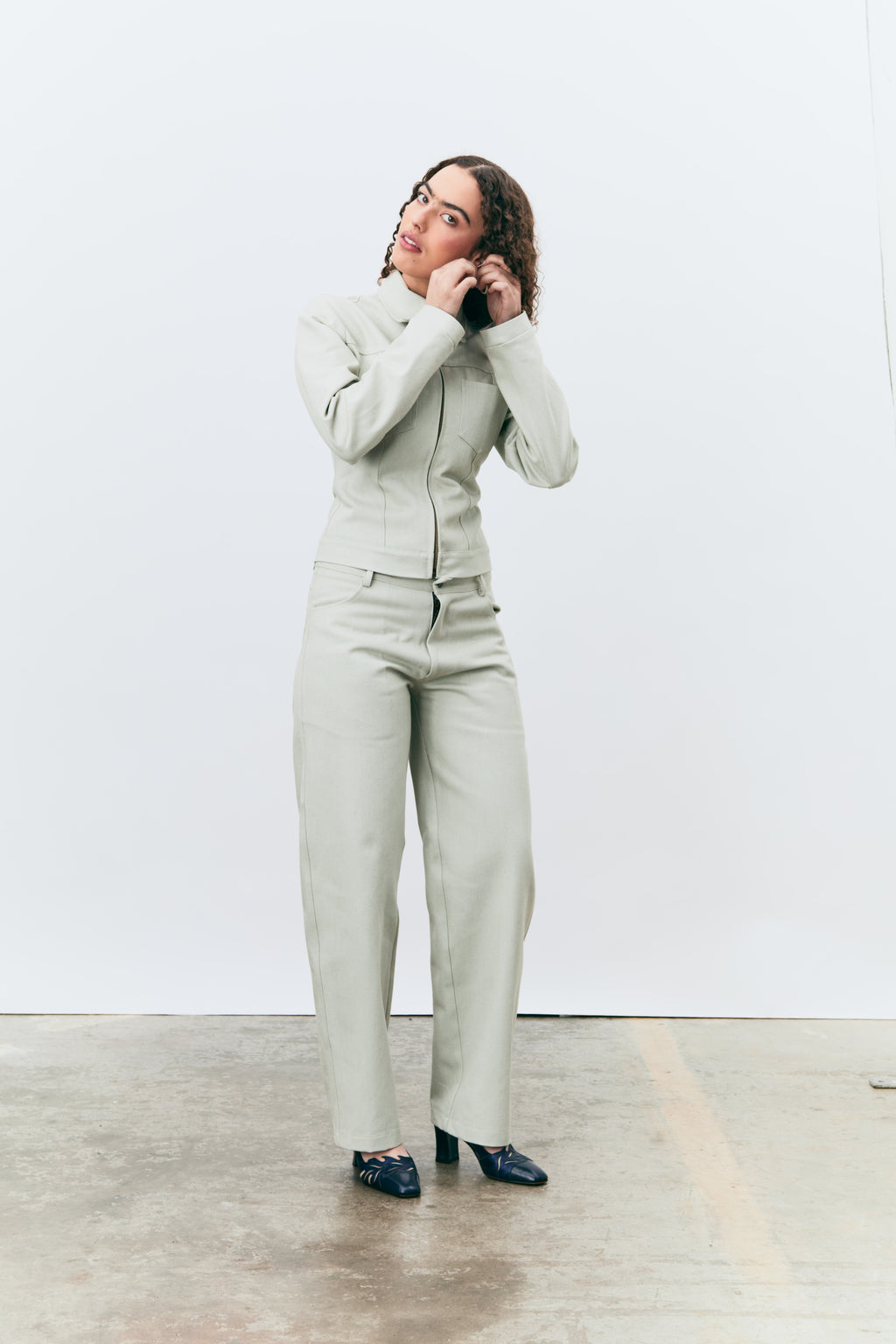 Vienna Stone Denim Jacket