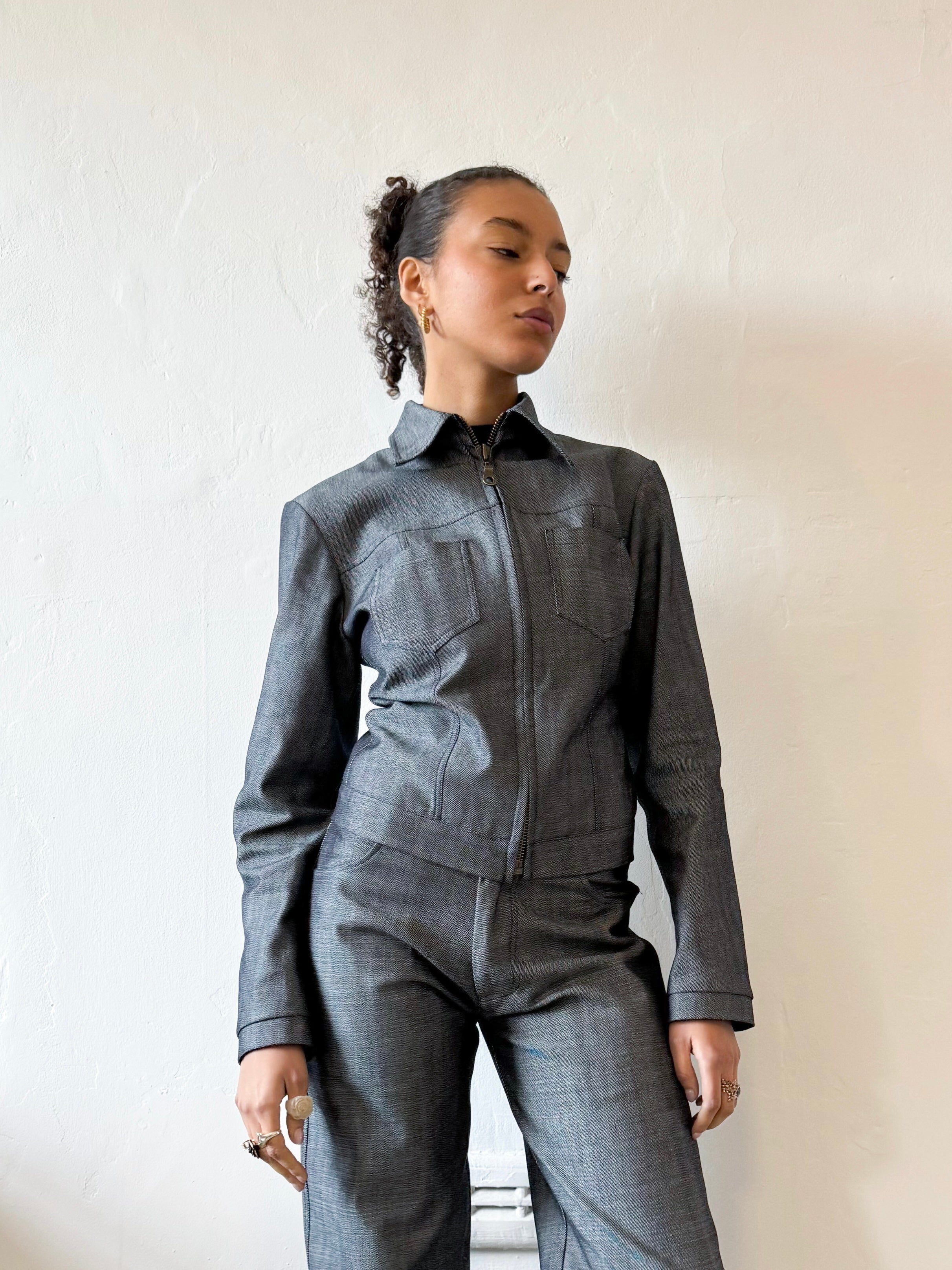 Vienna Blue Grey Jacket