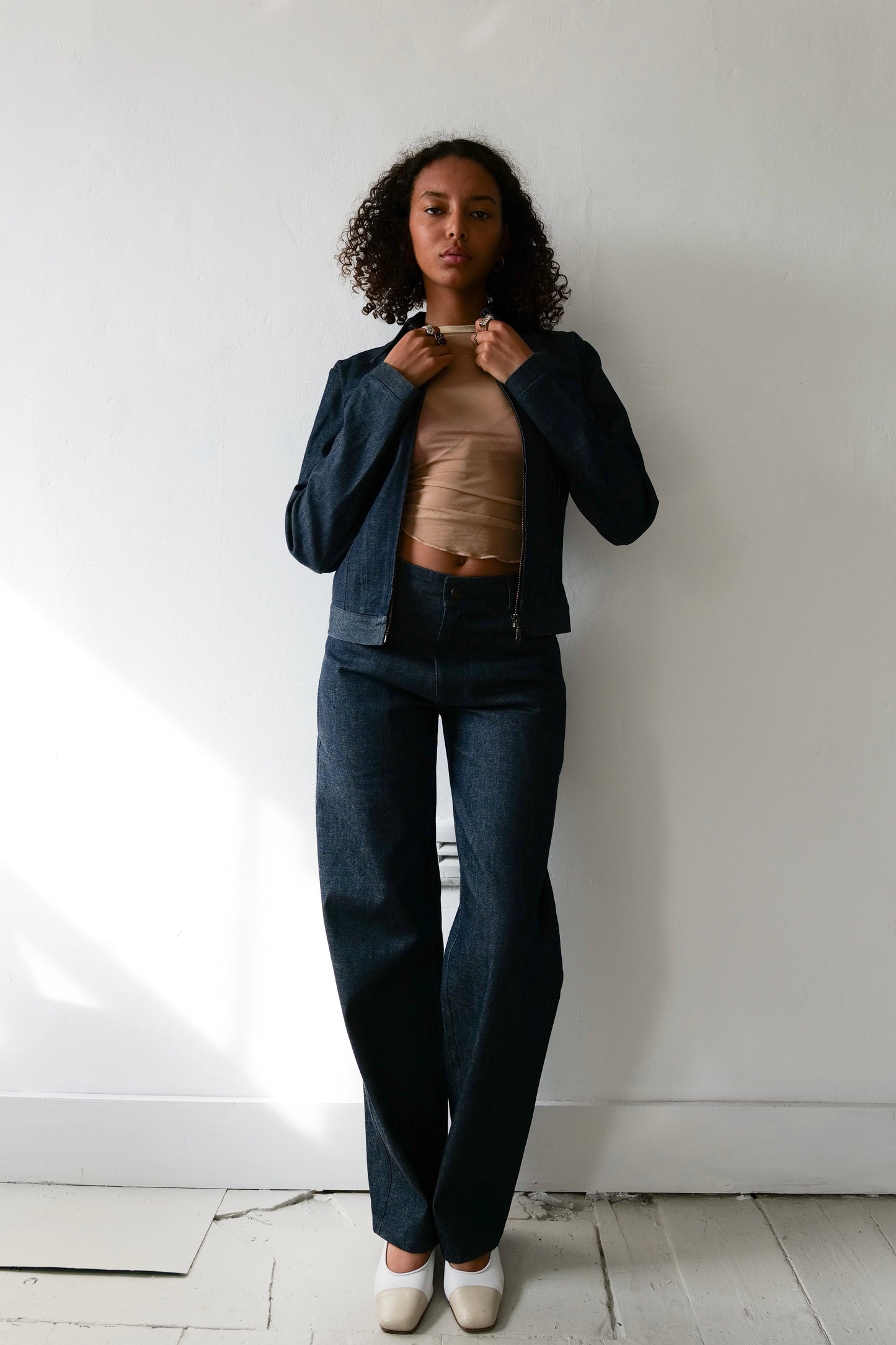 Vienna Navy Denim Jeans