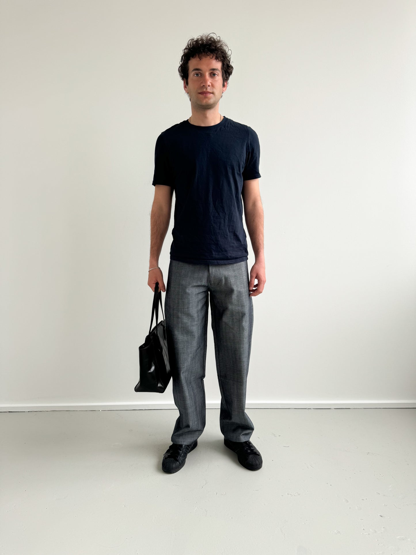 Unisex Vienna Blue Grey Jeans