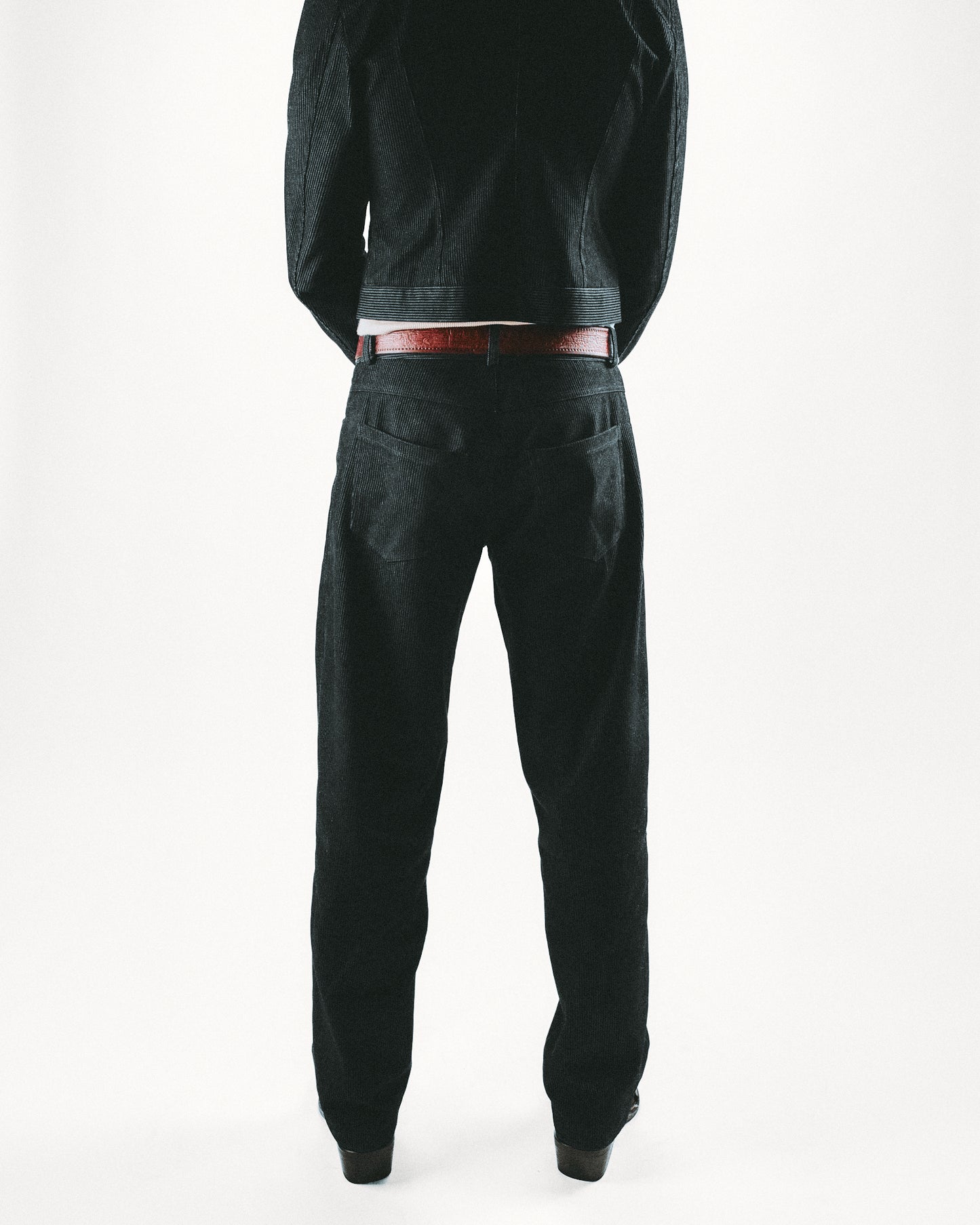 Vienna Black Pinstripe Jeans