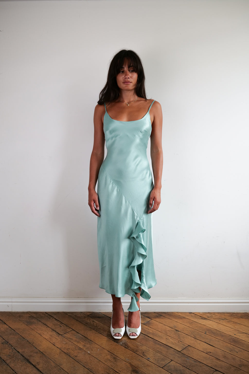 Alba Dress Aqua Marine