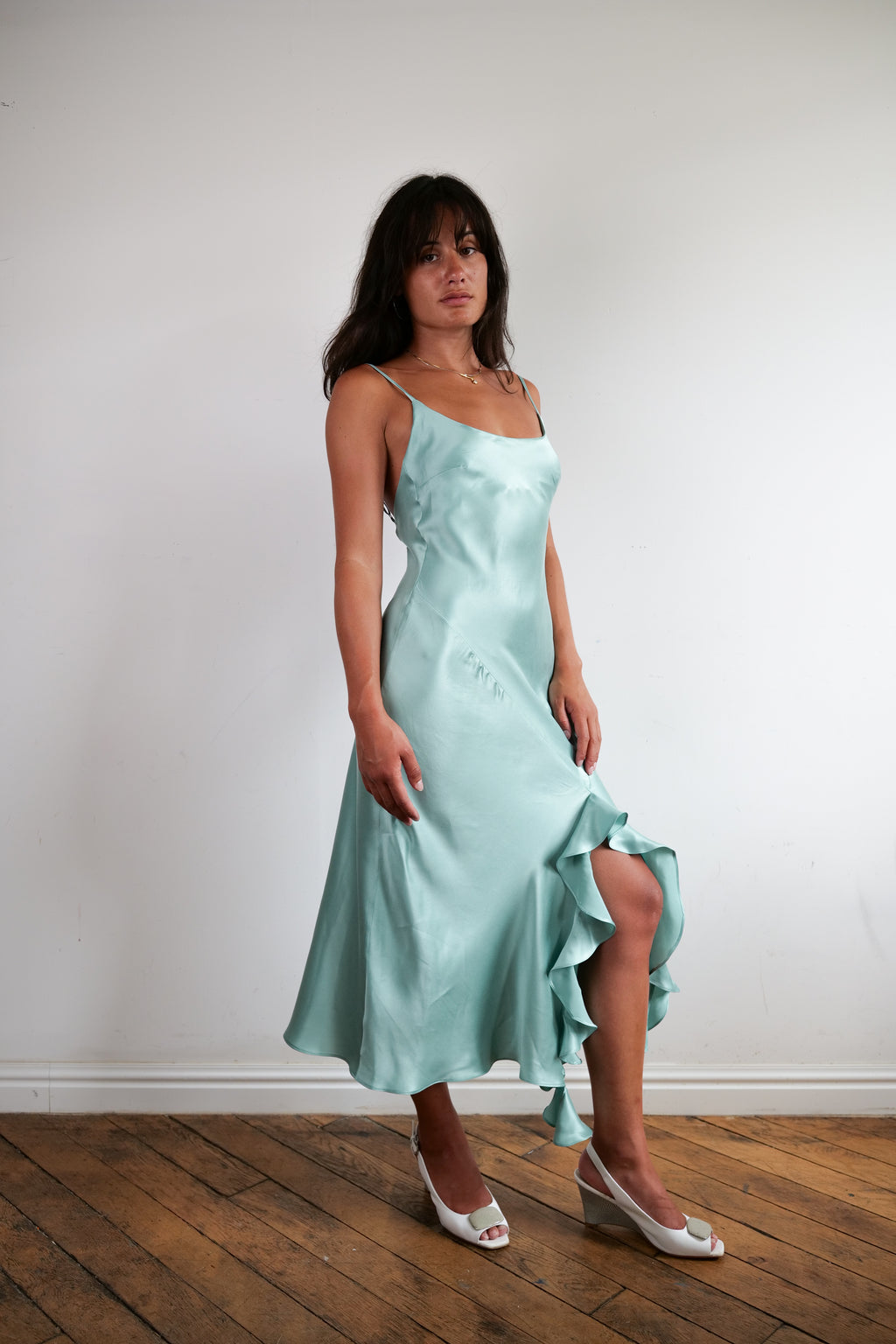 Alba Dress Aqua Marine